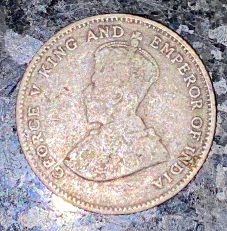 STRAITS SETTLEMENT SILVER 10 CENT 1926 BRITISH/INDIA