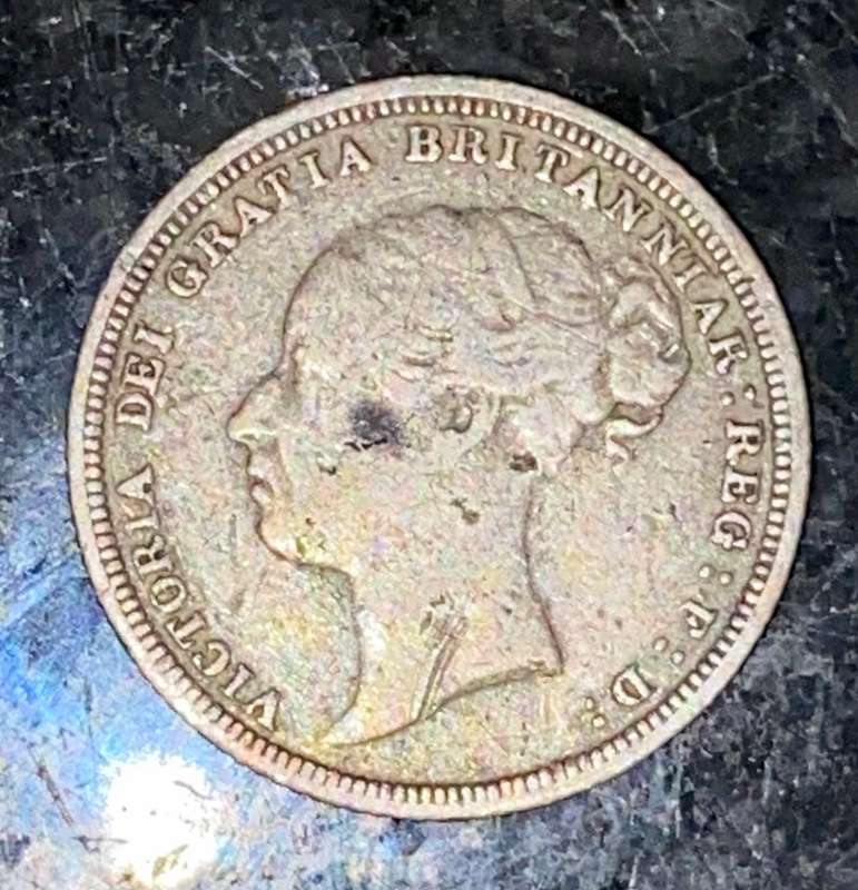 GREAT BRITAIN SILVER 6 PENCE 1881