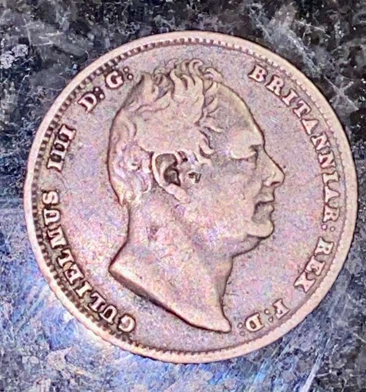 GREAT BRITAIN SILVER 6 PENCE 1835