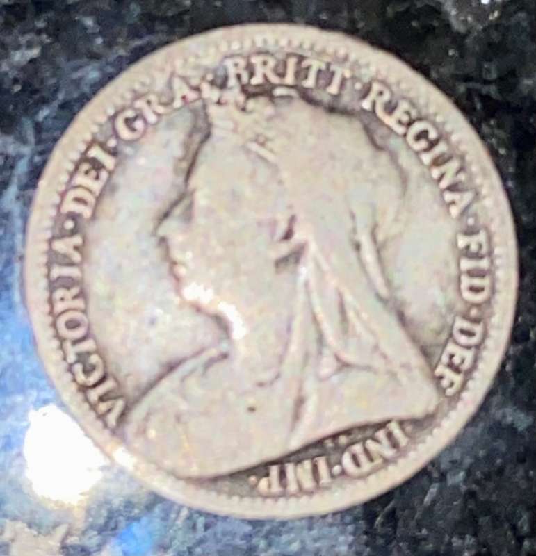 GREAT BRITAIN SILVER 3 PENCE 1899