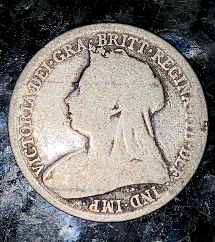 GREAT BRITAIN SILVER 1 SHILLING 1900