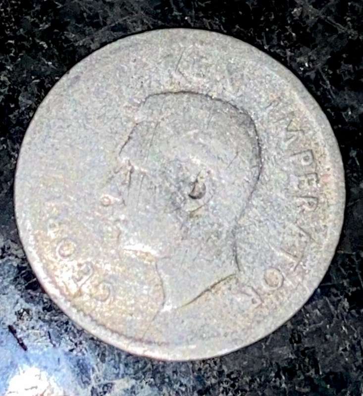 S A UNION SILVER 3D THREEPENCE TICKEY --1947--