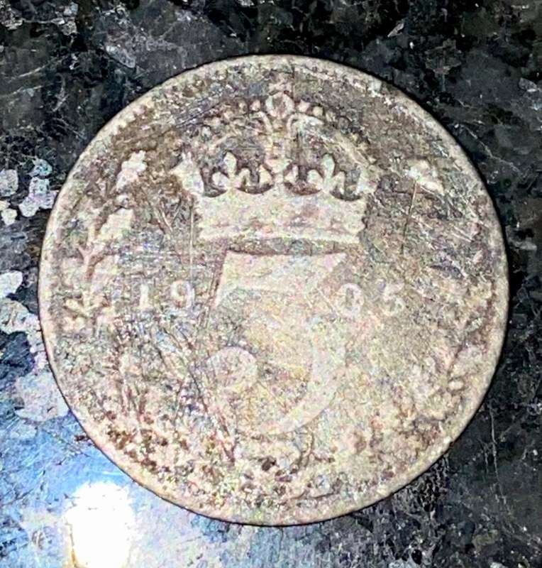 GREAT BRITAIN SILVER 3 PENCE 1905