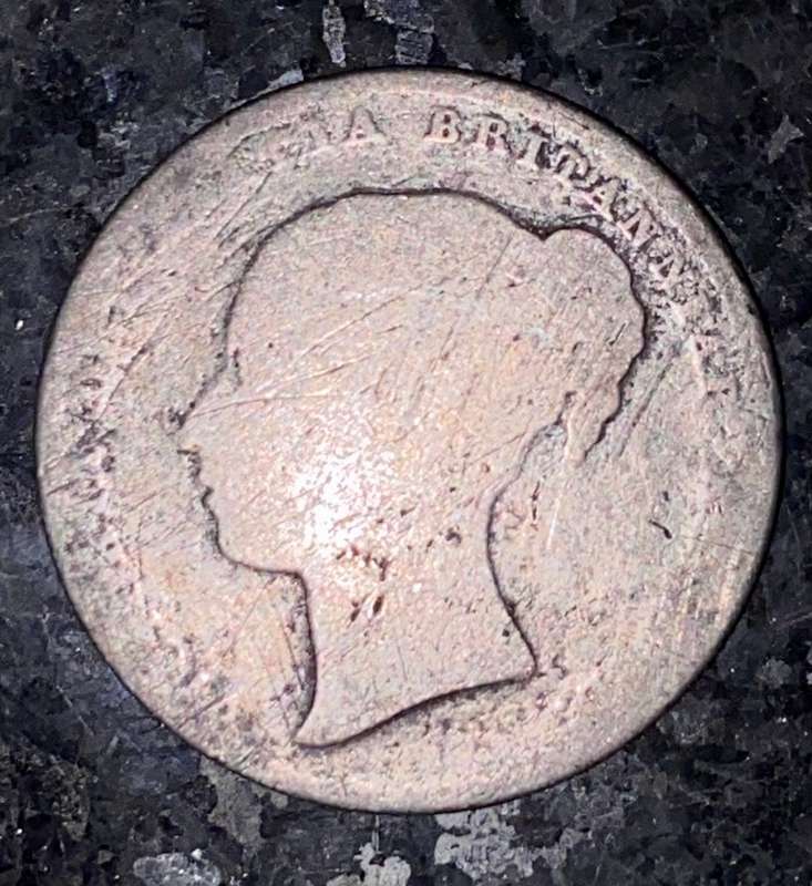 GREAT BRITAIN SILVER 1 SHILLING 1840