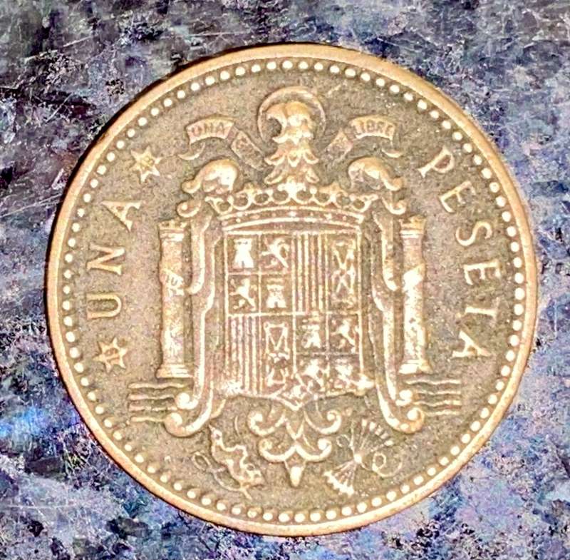 SPAIN 1 PESETAS 1947