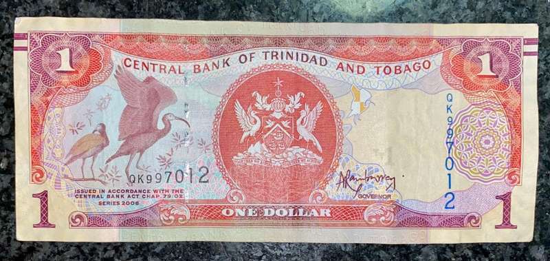 TRINIDAD AND TOBAGO 1 DOLLAR 2006