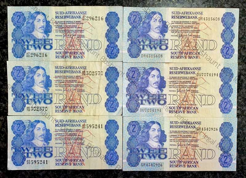 GPC DE KOCK R2 --1980s--(1 BID TAKES ALL 6 NOTES)