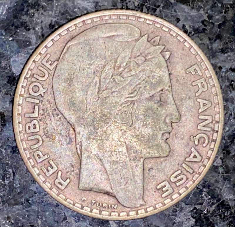 FRANCE SILVER 10 FRANCS 1930