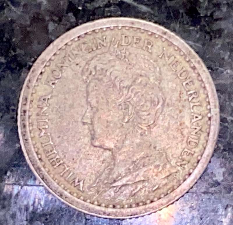 NETHERLANDS SILVER 10 CENT 1897