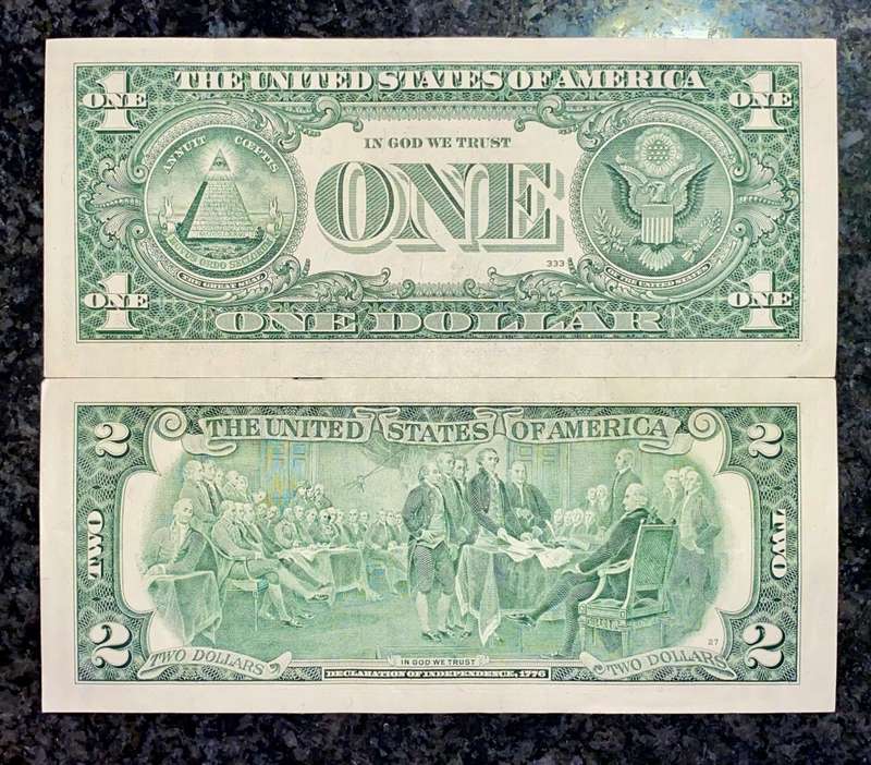 U S A SET 2 DOLLAR - SAN FRANCISCO FEDERAL BANK 2003 & 1 DOLLAR CHICAGO FEDERAL 2009(1 BID TAKES ALL