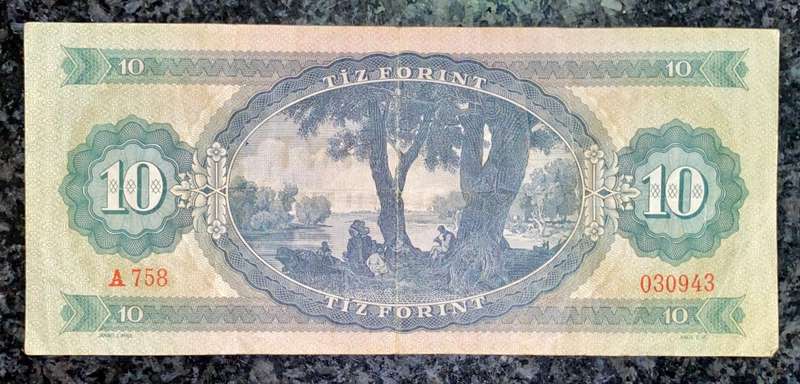 HUNGARY 50 FORINT BUDAPEST 1986