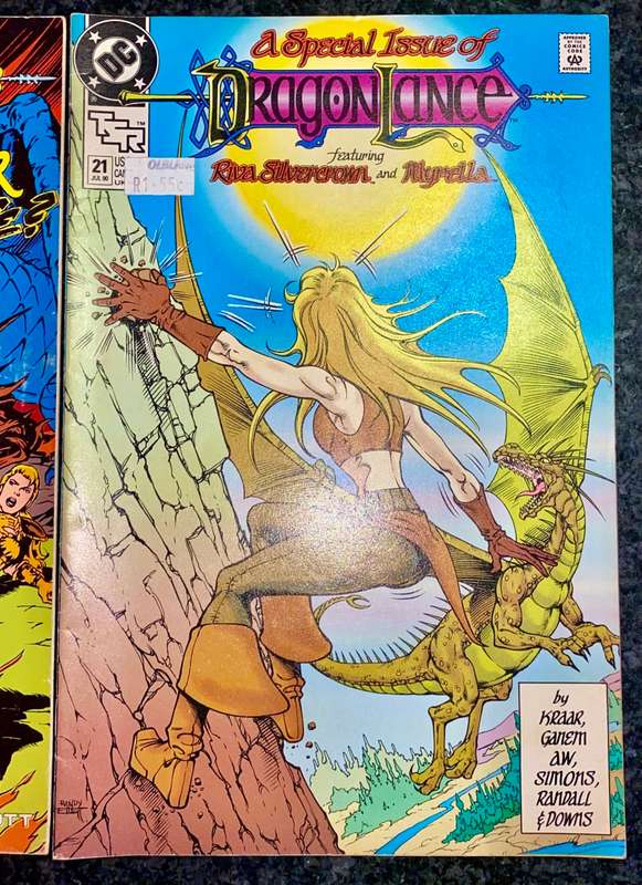 DRAGON LANCE NO4 & NO21 - 1988 (DC)(1 BID TAKES ALL)
