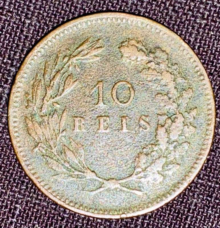 PORTUGAL 20 REIS 1891
