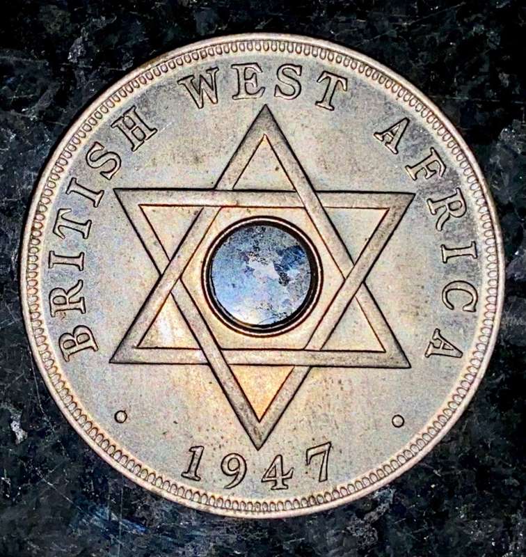 BRITISH / WEST AFRICA 1 PENNY 1947