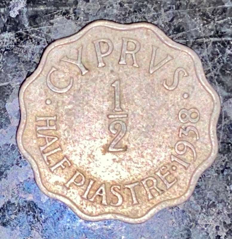 STRAITS SETTLEMENT  1/2 CENT 1916