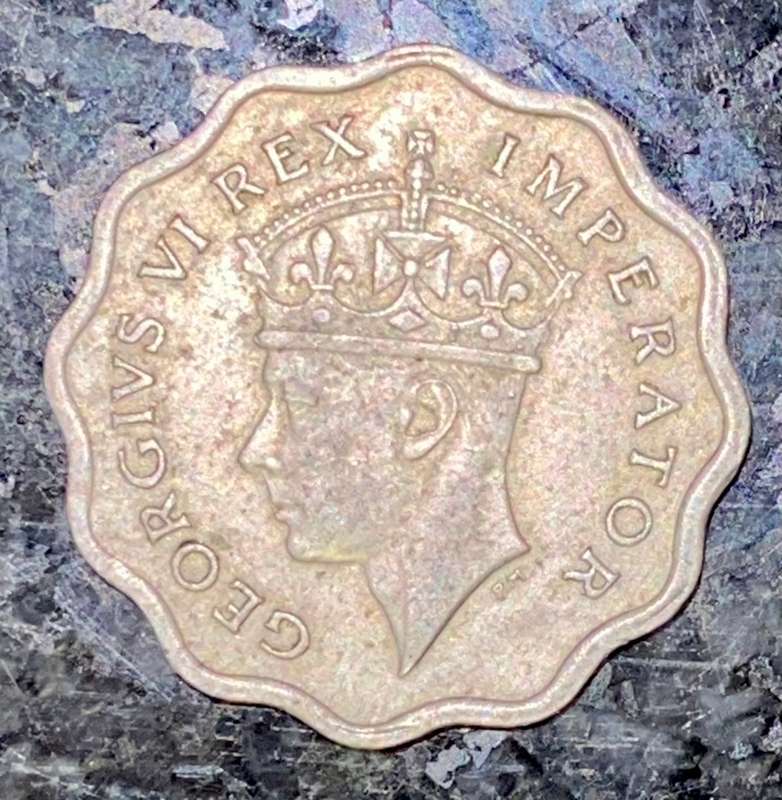 STRAITS SETTLEMENT  1/2 CENT 1916