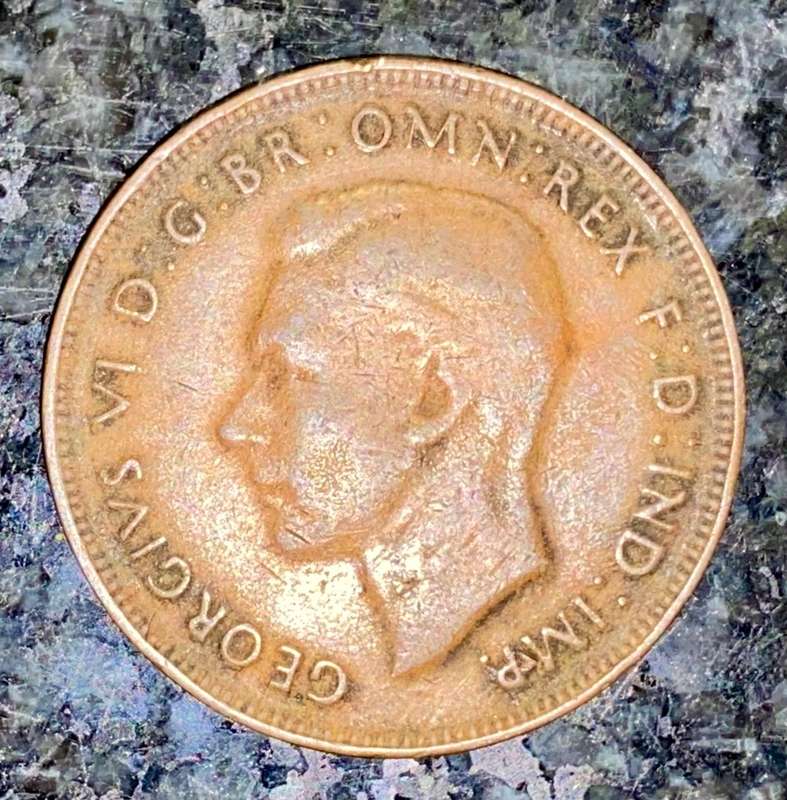 AUSTRALIA 1 PENNY 1943 WW2