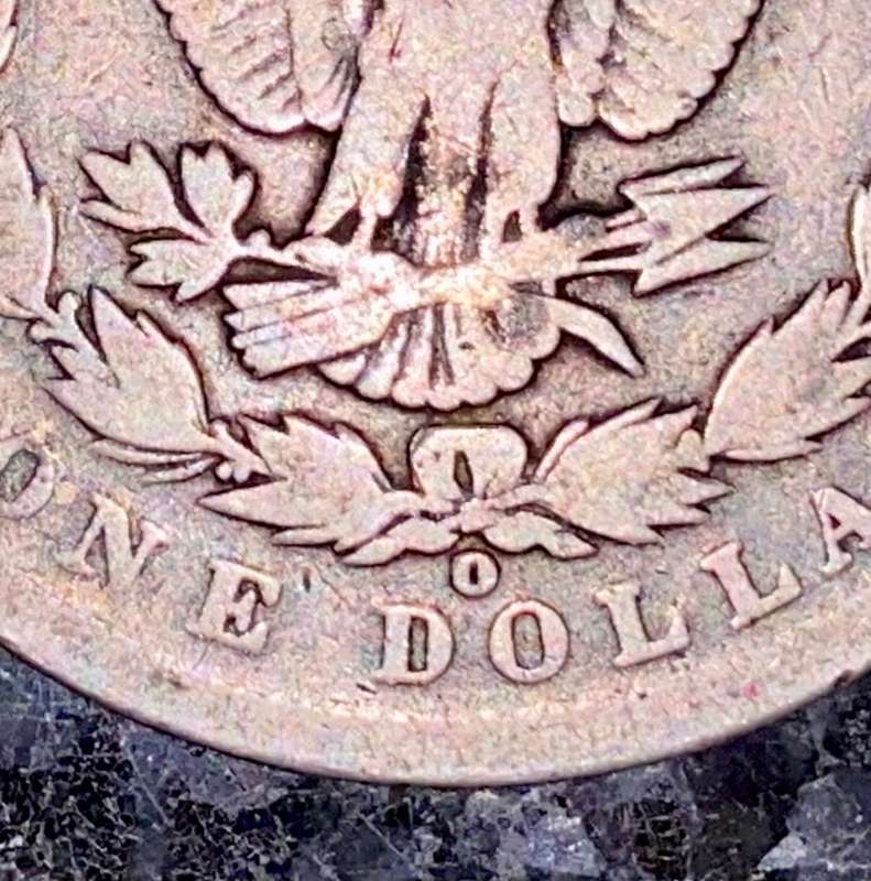 U S A SILVER 1 DOLLAR - 1888 NEW ORLEANS MINT - MORGAN DOLLAR