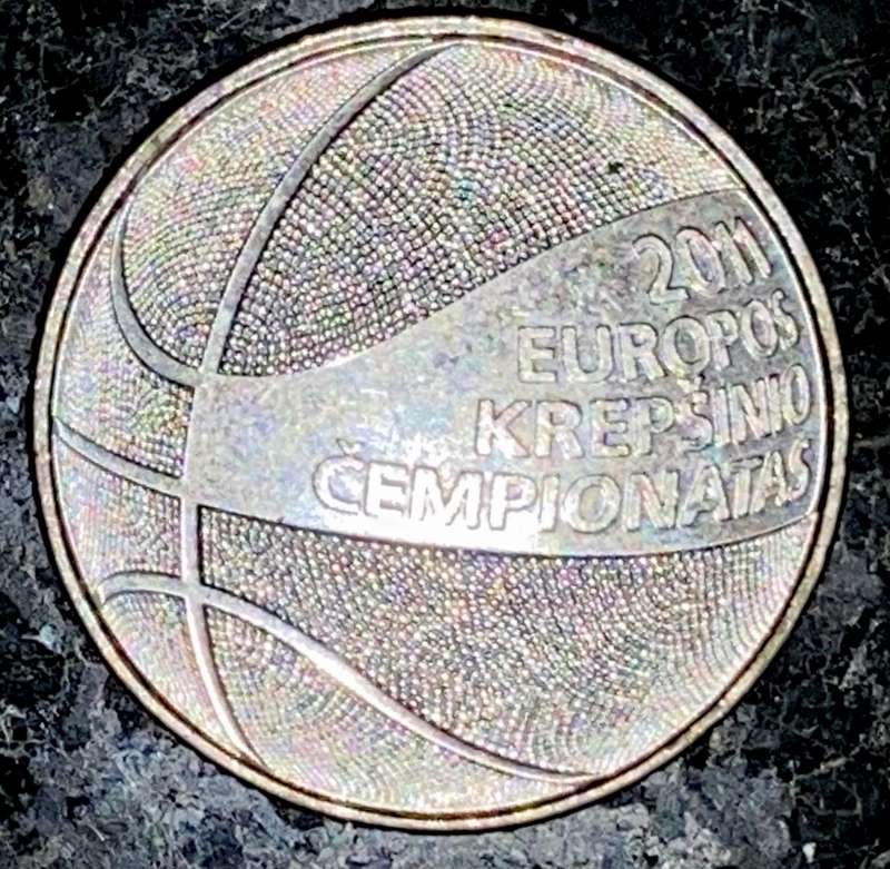 LITHUANIA 1 LITAS 2011
