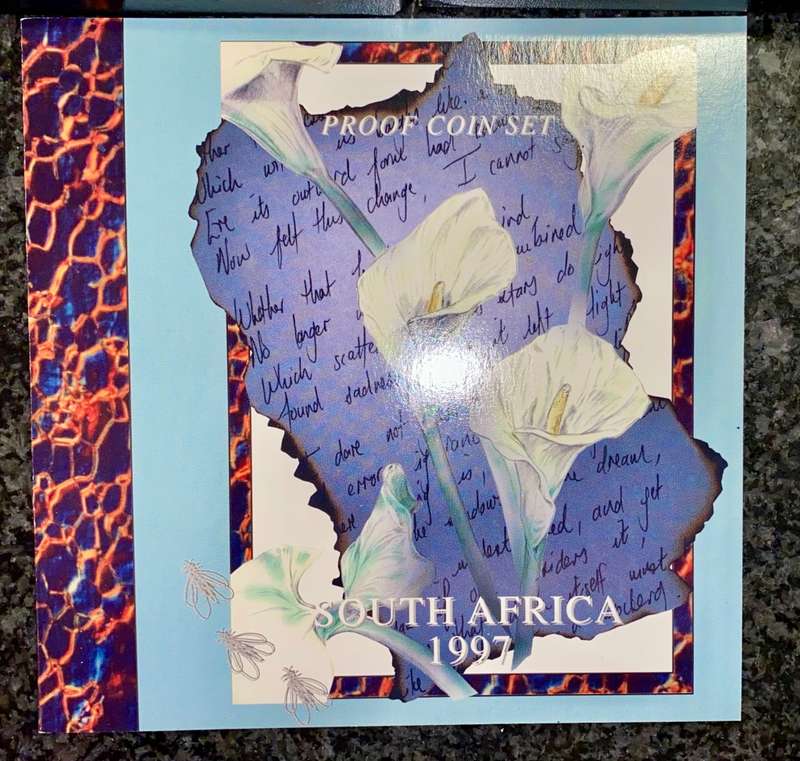 SOUTH AFRICA PROOF SET 1997