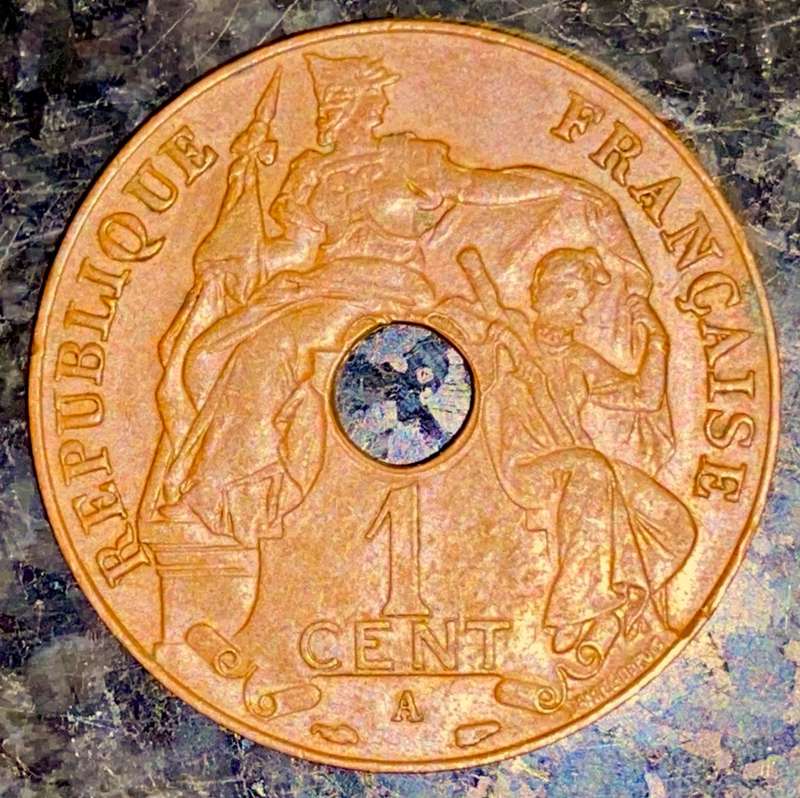FRENCH INDOCHINA 1 CENT 1939 PARIS MINT