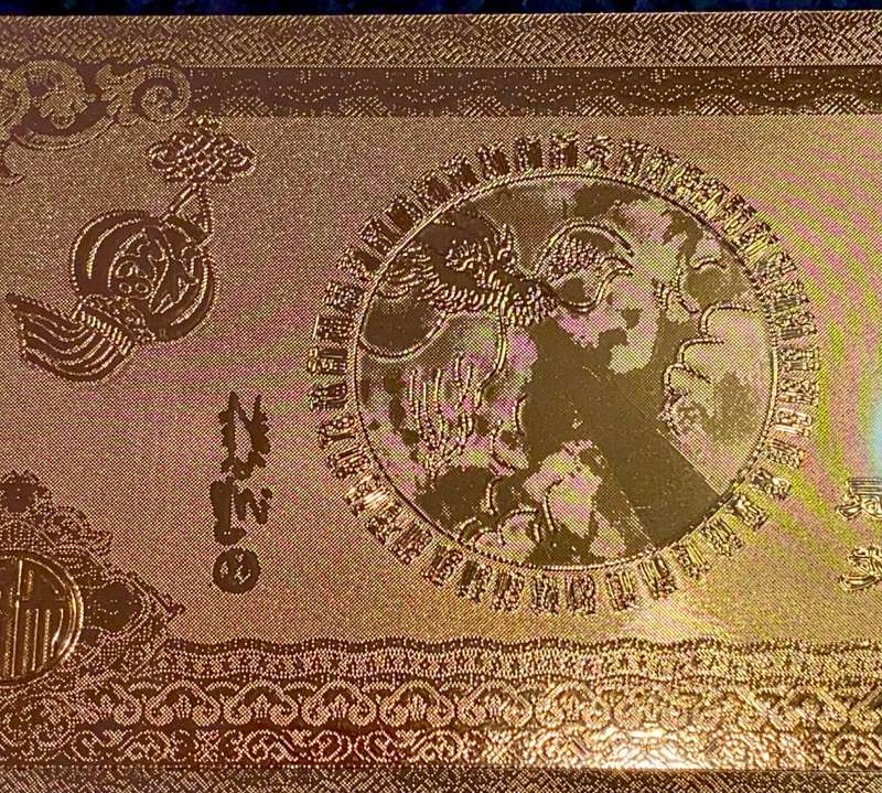 CHINESE ZODIAC CALENDER - FULL SET IN SEQ ZODIAC ANIMALS - UNC GOLD FOIL PLATE (1 BID TAKES ALL 12