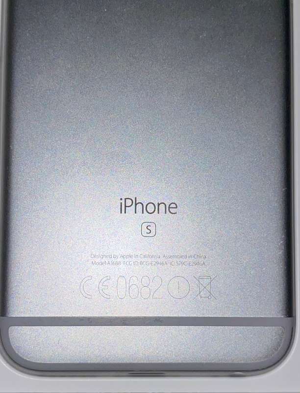 APPLE IPHONE 6S WITH BOX & CHARGING CABLE COMES WITH BOOK COVER
