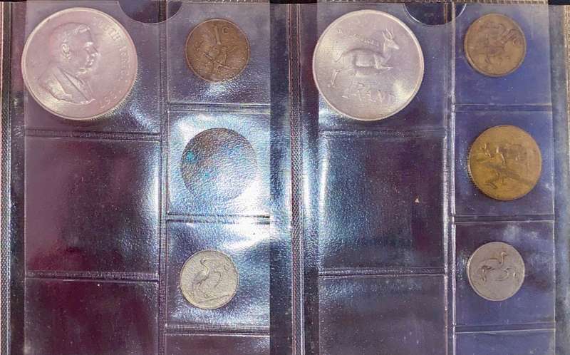 S A UNION & RSA COLLECTION --ALBUM & 1965-1968 SETS -- IN ORIGINAL BICKELS ALBUM PAGE, MINTAGE CARDS