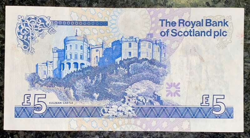 SCOTLAND ROYAL BANK 5 POUND STERLING 1994