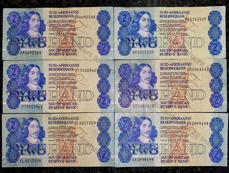 GPC DE KOCK R2 --1980s--(1 BID TAKES ALL 6 NOTES)