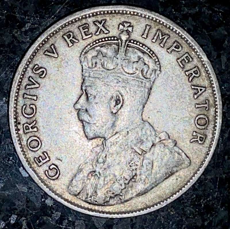 S A UNION SILVER 2 SHILLINGS - 1934 -