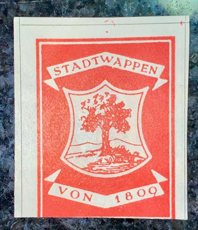 GERMANY 5 PFENNIG - WALDENBURG - 1921 UNC  NOTGELD(EMERGENCY MONEY)