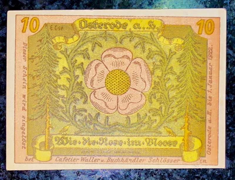 GERMANY 50 PFENNIG - HANOVER - 1921 UNC NOTGELD (EMERGENCY MONEY) - AMAZING ART