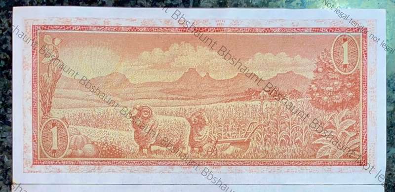 TW DE JONGH ERROR NOTES R1 IN SEQUENCE B171 /862872-873 -- 2ND ISSUE 1973(1 BID TAKES ALL)