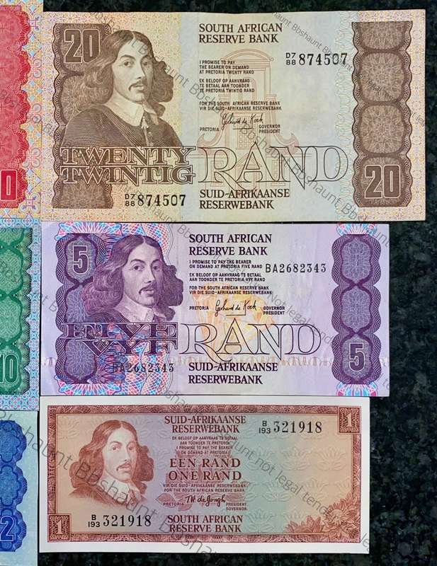 COMPLETE SET OF GPC DE KOCK R50 TO R2 GOOD CONDITION 1980s(R1 TW DE JONGH 1975 (1 BID TAKES ALL)