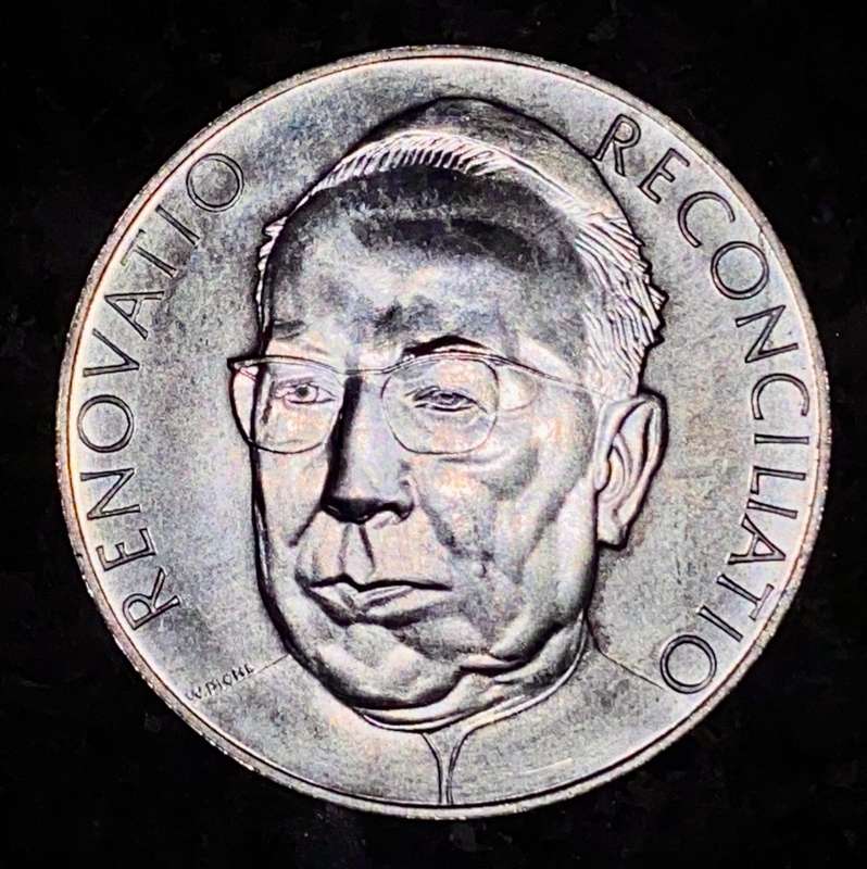 SILVER KONIG FRANCISCO CARDINAL MEDALLION SILVER .900 -- 28g