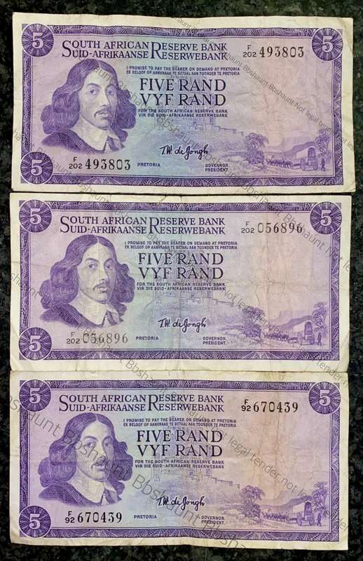 TW DE JONGH R5 - SPRINGBUCK WTM 1967 (1 BID TAKES ALL)