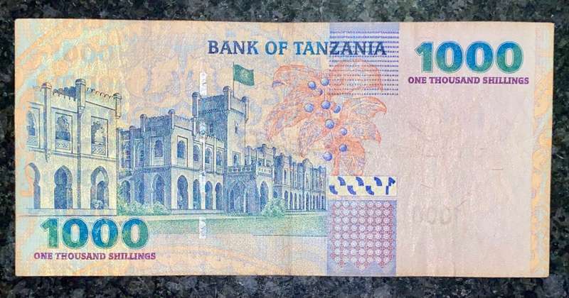 TANZANIA 1000 SHILLINGS 2003