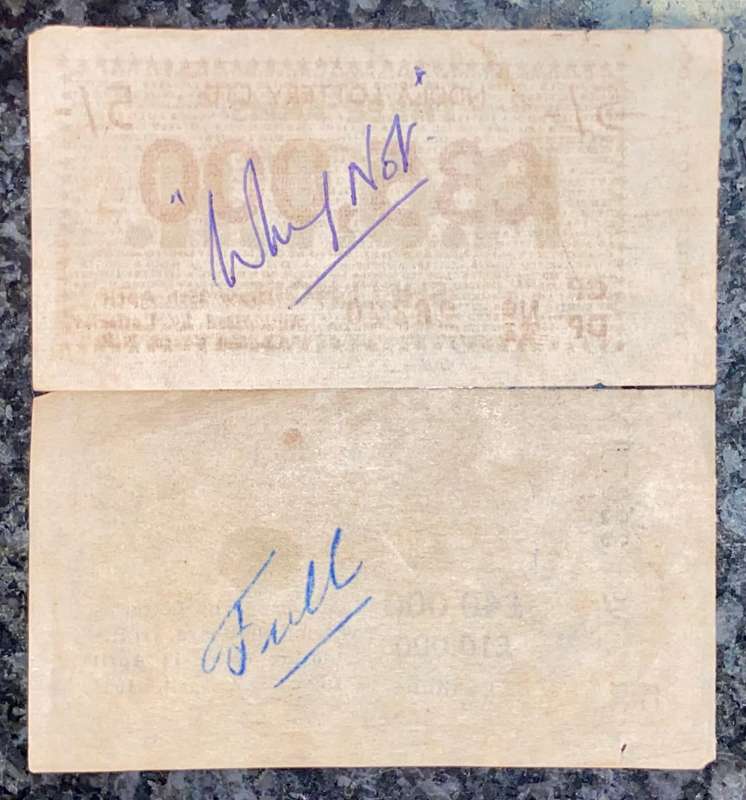 RHODESIA NDOLA LOTTERY TICKETS 1962 (1 BID TAKES ALL)