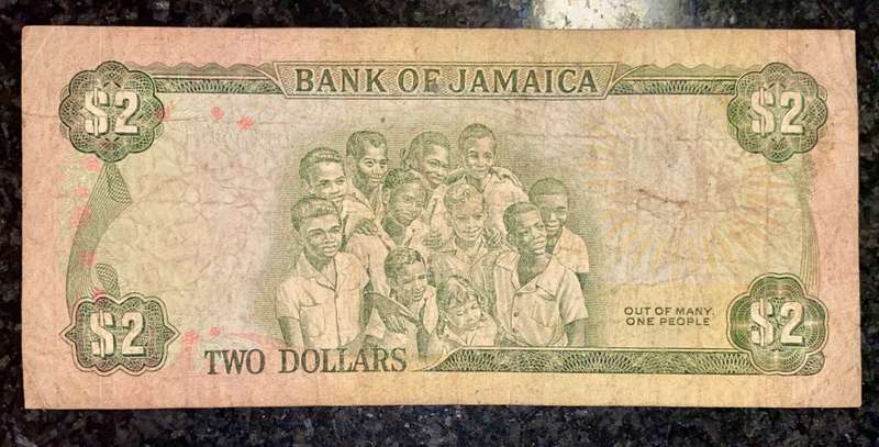 JAMAICA $2 DOLLARS 2013