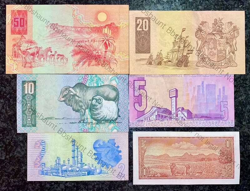 COMPLETE SET OF CL STALS & DECIMALS R50 TO R2AA GOOD CONDITION 1ST ISSUE 1990 - R1A TW DE JONGH 1967