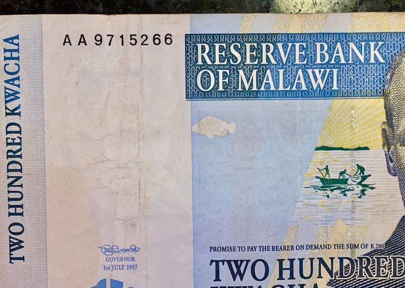 MALAW SET 200 KWACHA AA & 50 KWACHA 1997 (1 BID TAKES ALL)