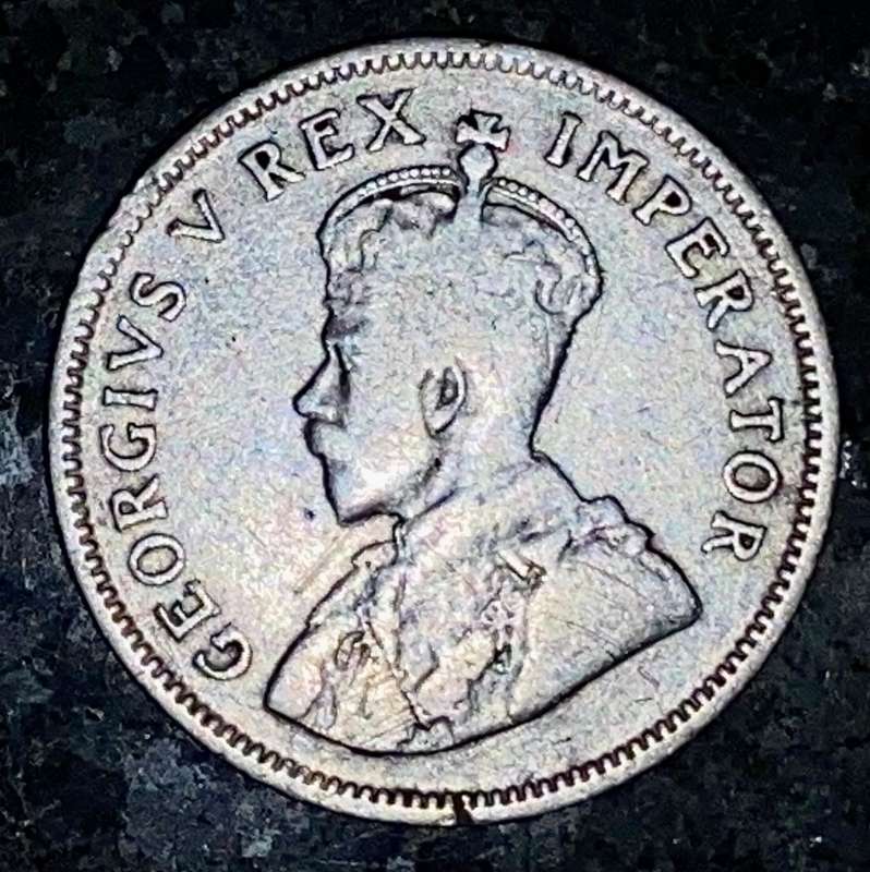 S A UNION SILVER 1 SHILLING 1924