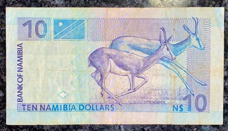 NAMIBIA 10 DOLLARS HENDRIK WITBOOI