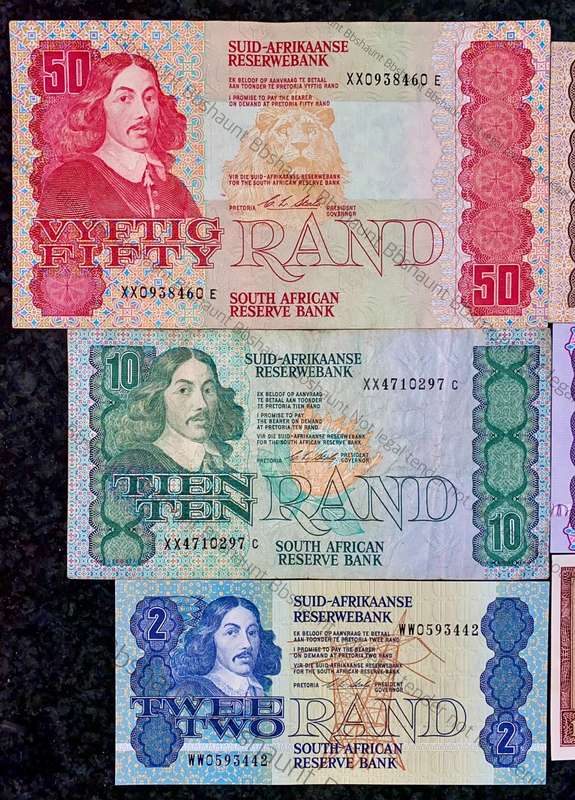 COMPLETE SET REPLACEMENT NOTES CL STALS R50XX TO R2WW - GOOD CONDITION 1990 (R1 Z28 -TW DE JONGH)