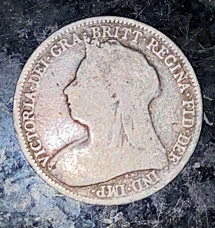 GREAT BRITAIN SILVER 6 PENCE 1897
