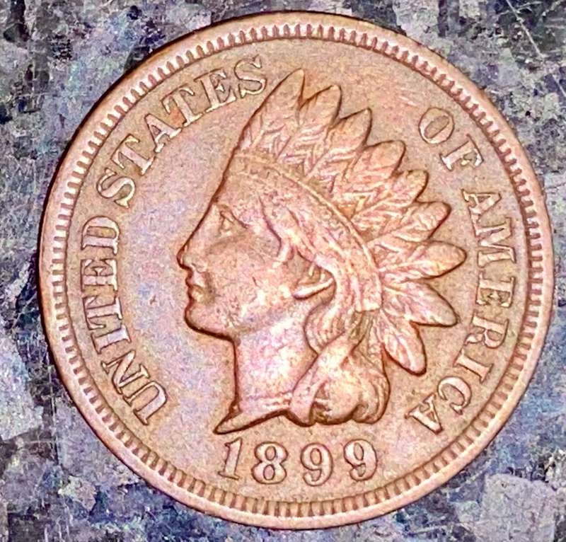 U S A - INDIAN HEAD PENNY 1899