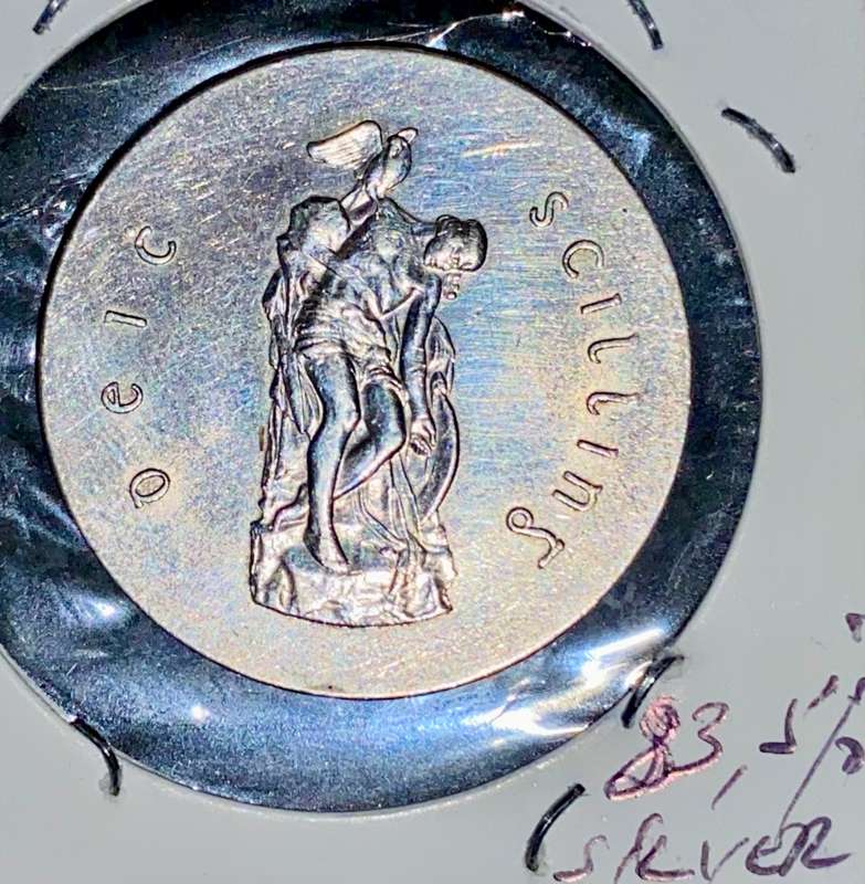 IRELAND SILVER 10 SHILLING 1966 - PATRICK PEARSE EASTER RISING - SILVER 83.33%