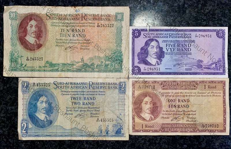 G RISSIK SET R10 C49 - R5 F26 - R2 B211 - R1 A112 - 1ST ISSUE & 2ND ISSUE 1962-1966 (1 BID TAKES ALL