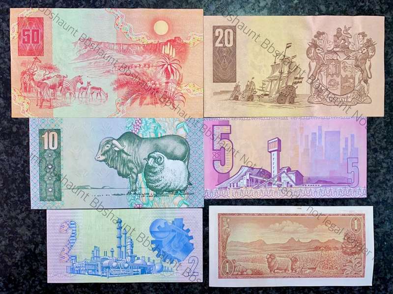 COMPLETE SET OF CL STALS & DECIMALS R50 TO R2AA --1ST ISSUE 1990 [R1A DE JONGH 1967]1 BID TAKES ALL)